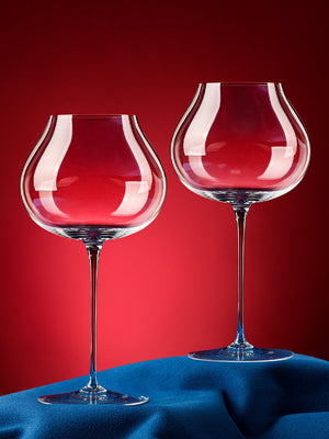 Elevate Your Wine Experience with Rona Crystal Pinot Noir Wine Glass
