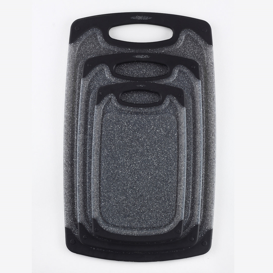 3-Piece Hangable Plastic Cutting Board Set