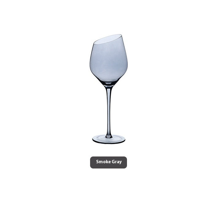 Beveled Crystal Red Wine & Champagne Glass