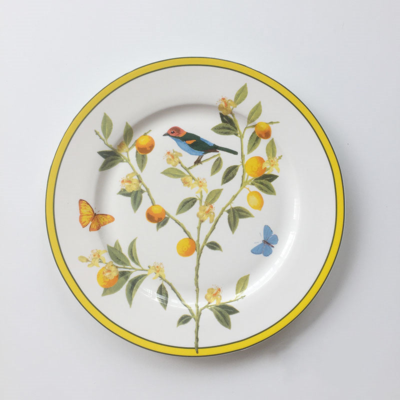Ceramic decorative plate