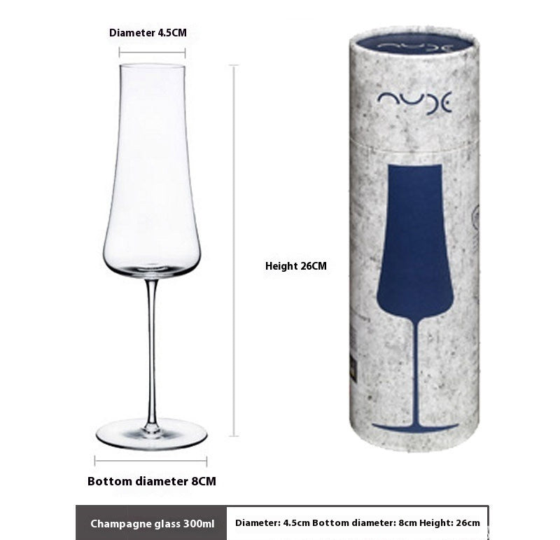 Ultra-Thin European Crystal Red Wine Glass