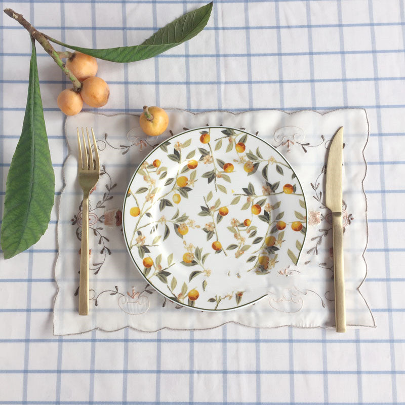 Ceramic decorative plate