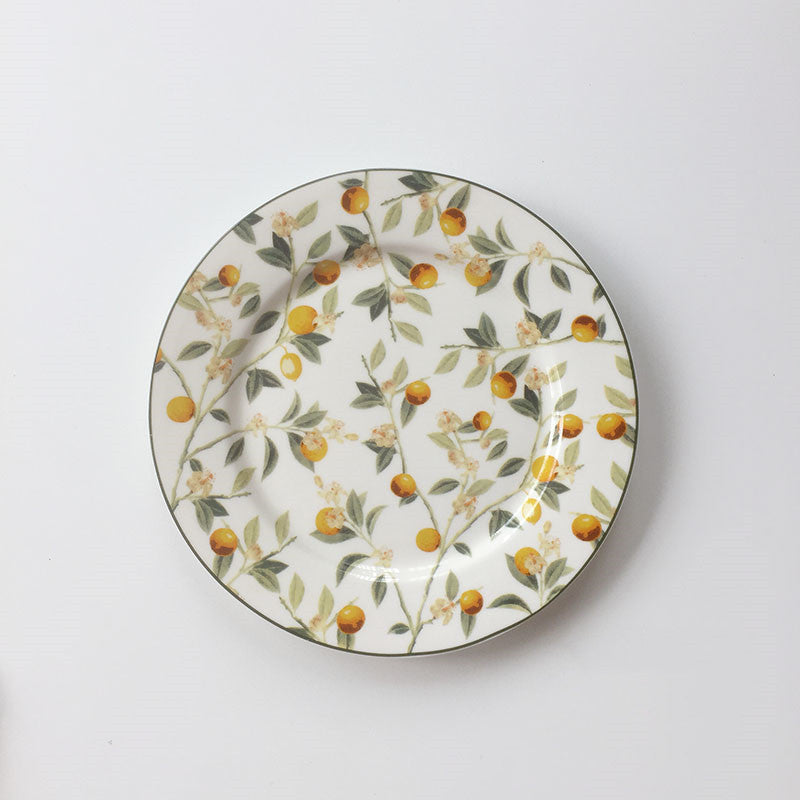 Ceramic decorative plate