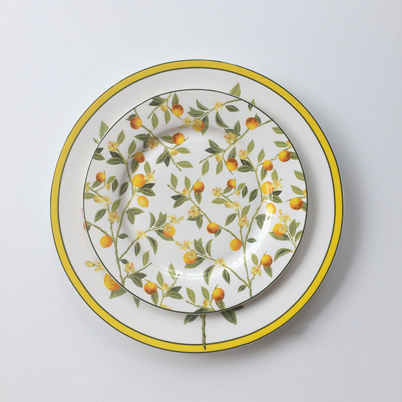 Ceramic decorative plate