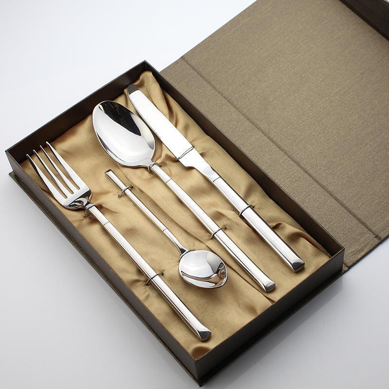 4-Piece Western Steak Cutlery Set