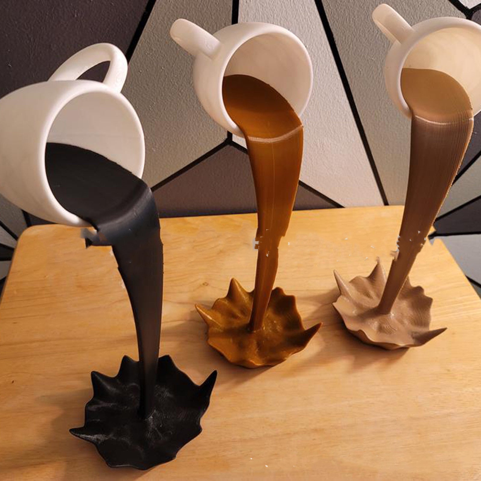 Floating Coffee Cup Creative Kitchen Ornament