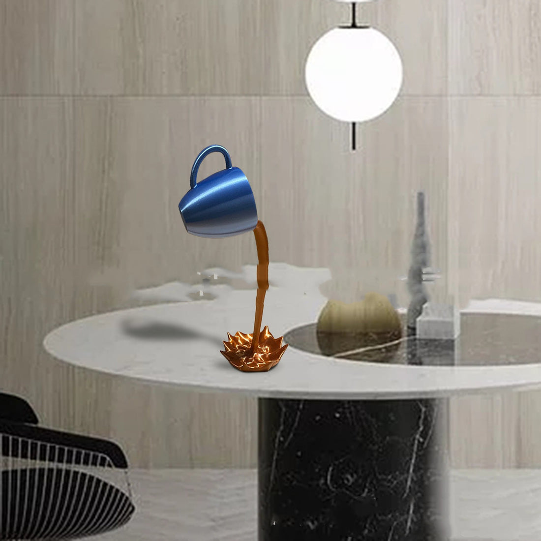 Floating Coffee Cup Creative Kitchen Ornament