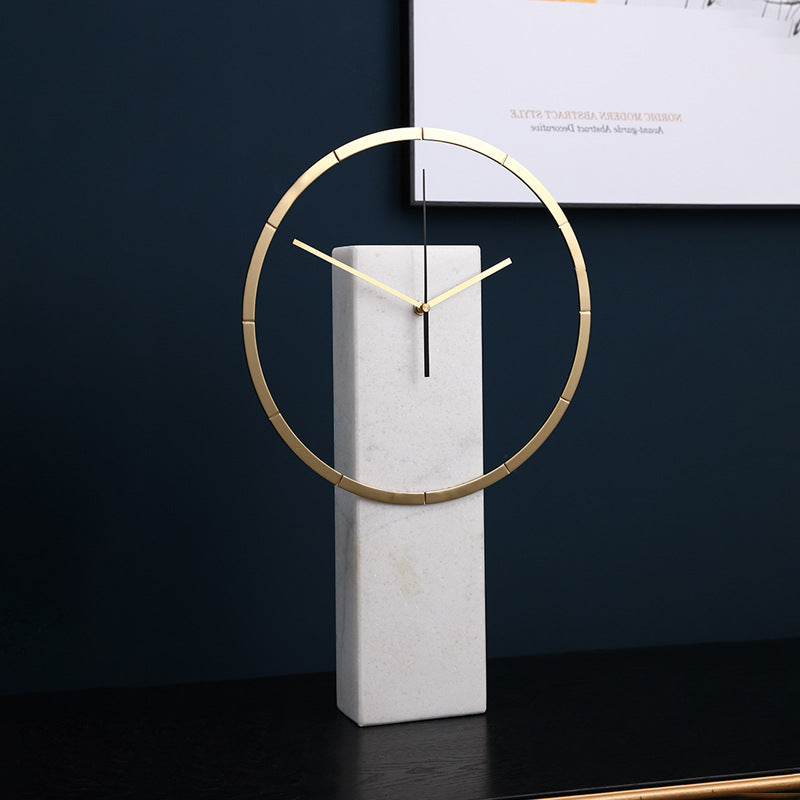 Living Room TV Cabinet Pendulum Desk Clock