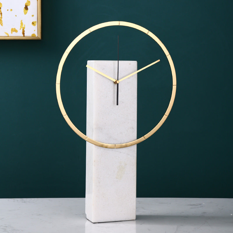 Living Room TV Cabinet Pendulum Desk Clock