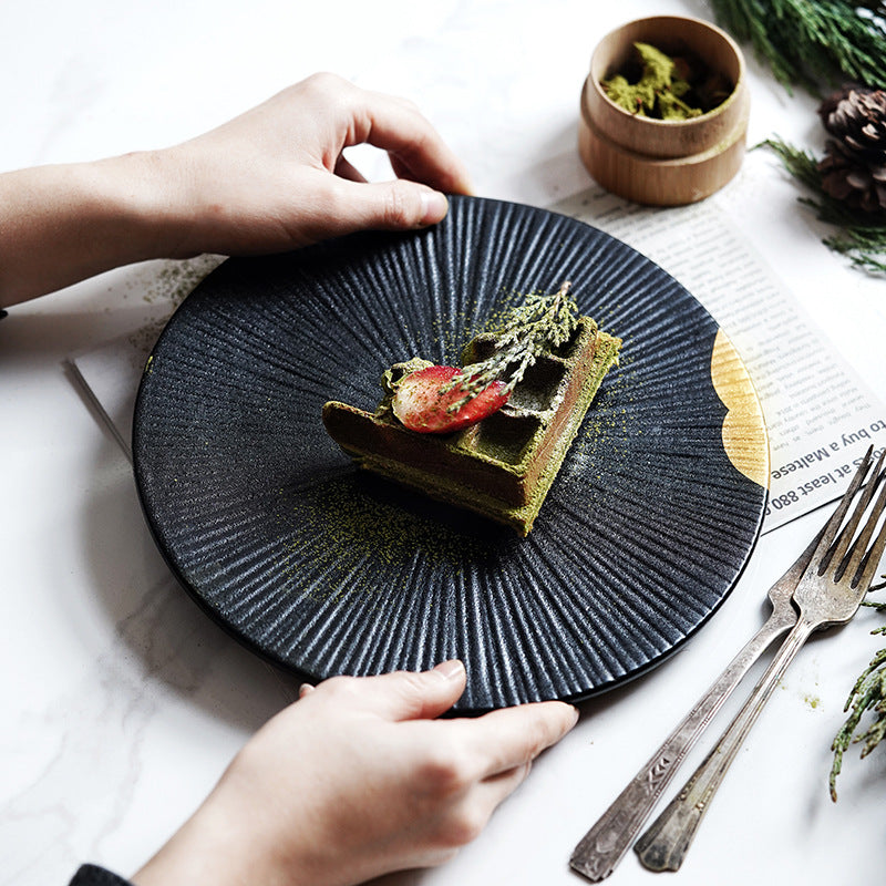 Wujin Moyu Creative Ceramic Dinner Plate Set