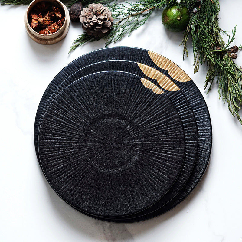 Wujin Moyu Creative Ceramic Dinner Plate Set