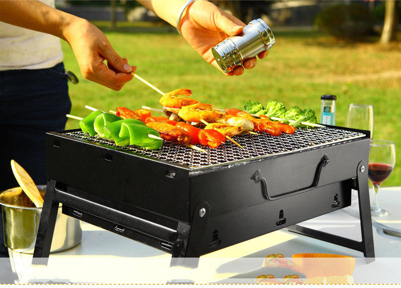 Large Portable Folding Outdoor Charcoal Grill