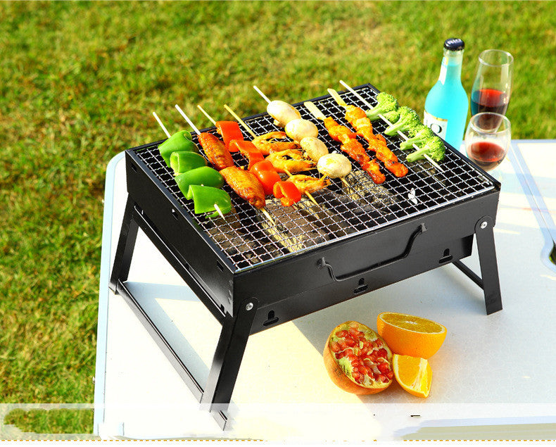 Large Portable Folding Outdoor Charcoal Grill