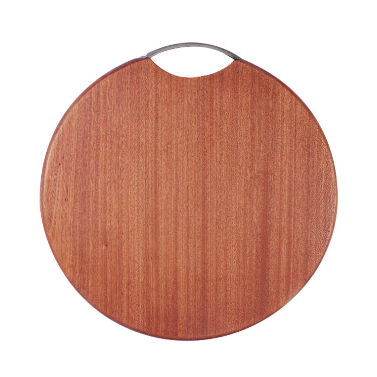 Japanese Ebony Circular Solid Wood Cutting Board