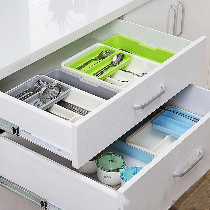 Tableware Drawer Organizer for Kitchen Utensils