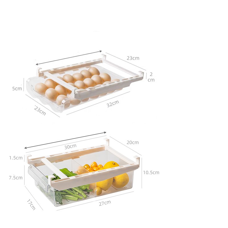 Adjustable Pull-Out Kitchen & Fridge Organizer