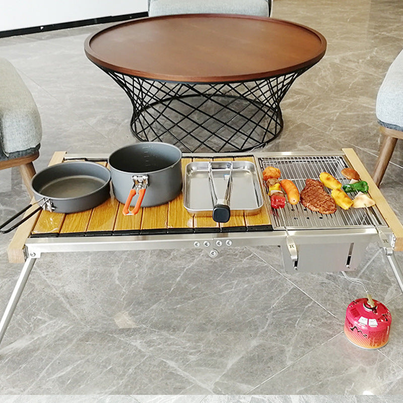 Small Outdoor Folding BBQ Grill