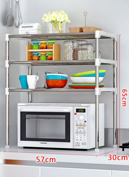 Multi-Purpose Microwave & Kitchen Shelf Rack