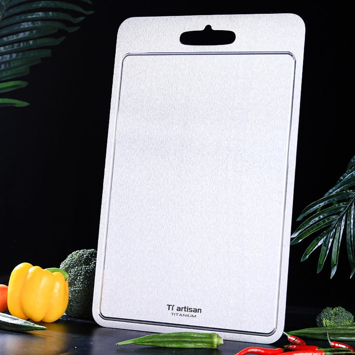 Thickened Titanium Cutting Board with Groove
