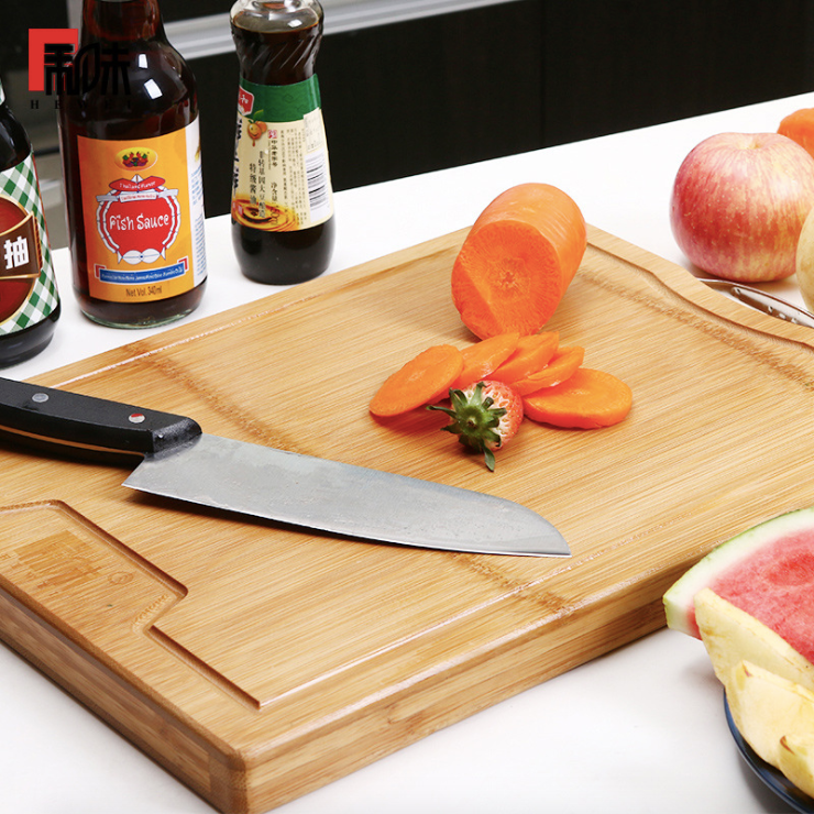 Whole Bamboo Carbonized Cutting Board