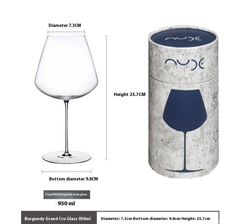 Ultra-Thin European Crystal Red Wine Glass