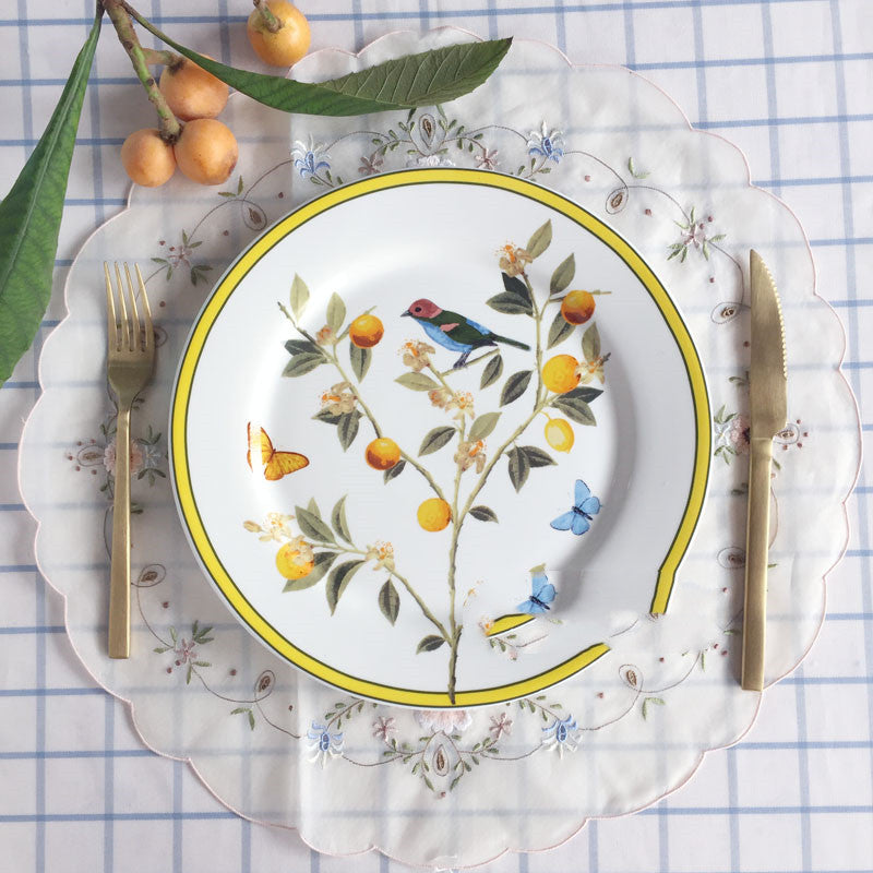 Ceramic decorative plate