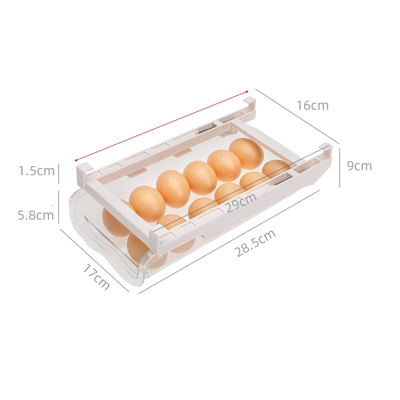 Adjustable Pull-Out Kitchen & Fridge Organizer