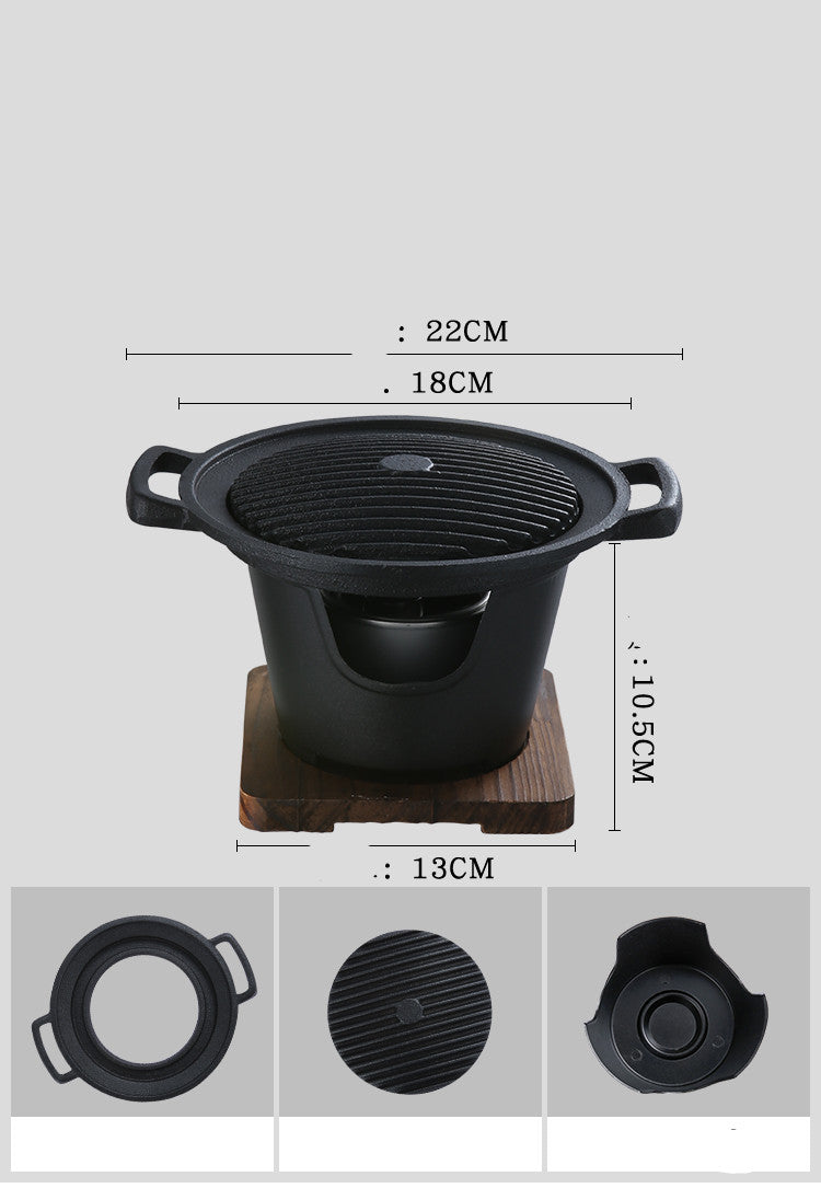 Non-Stick Small Indoor BBQ Grill