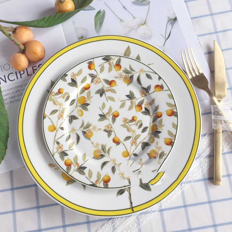 Ceramic decorative plate