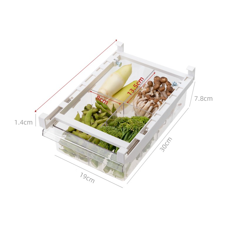 Adjustable Pull-Out Kitchen & Fridge Organizer