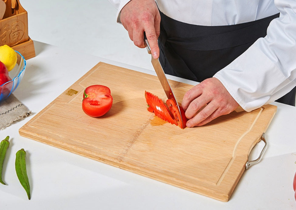 Whole Bamboo Carbonized Cutting Board