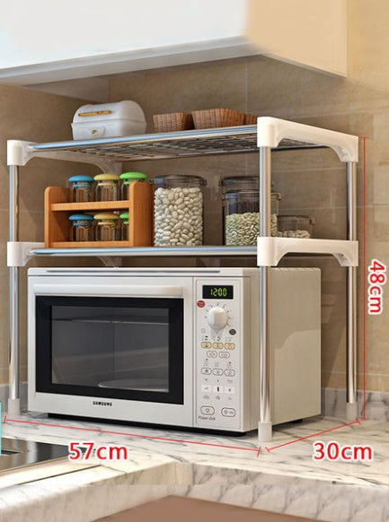 Multi-Purpose Microwave & Kitchen Shelf Rack