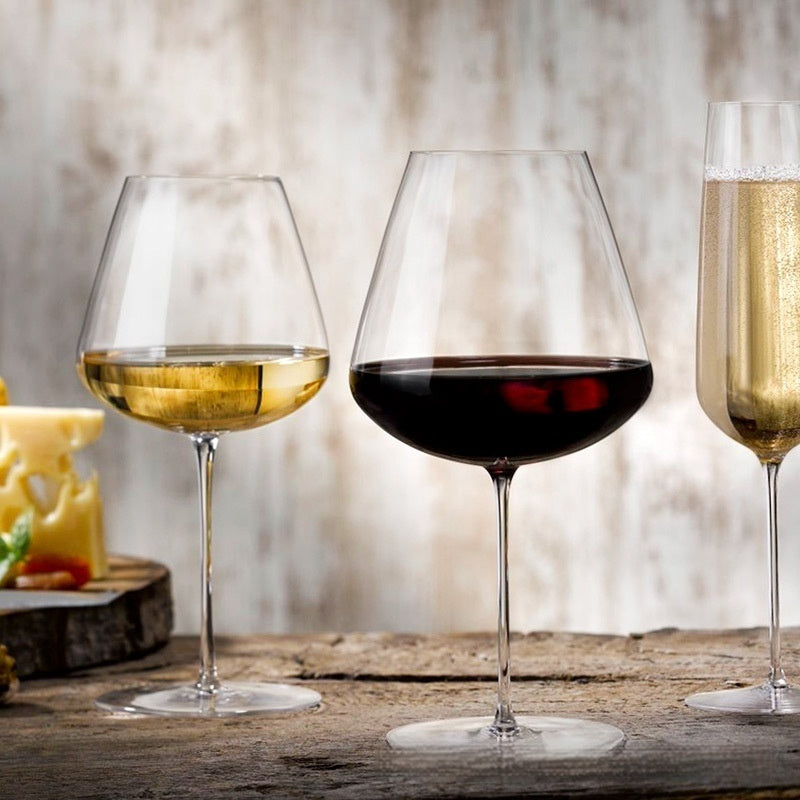 Ultra-Thin European Crystal Red Wine Glass