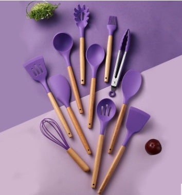 Heat-Resistant Silicone Cooking Utensil Set