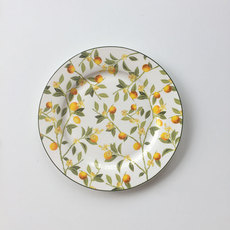 Ceramic decorative plate