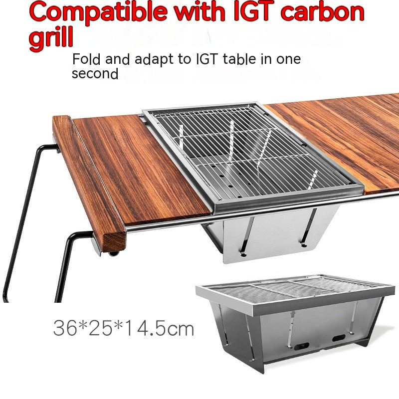 Small Outdoor Folding BBQ Grill