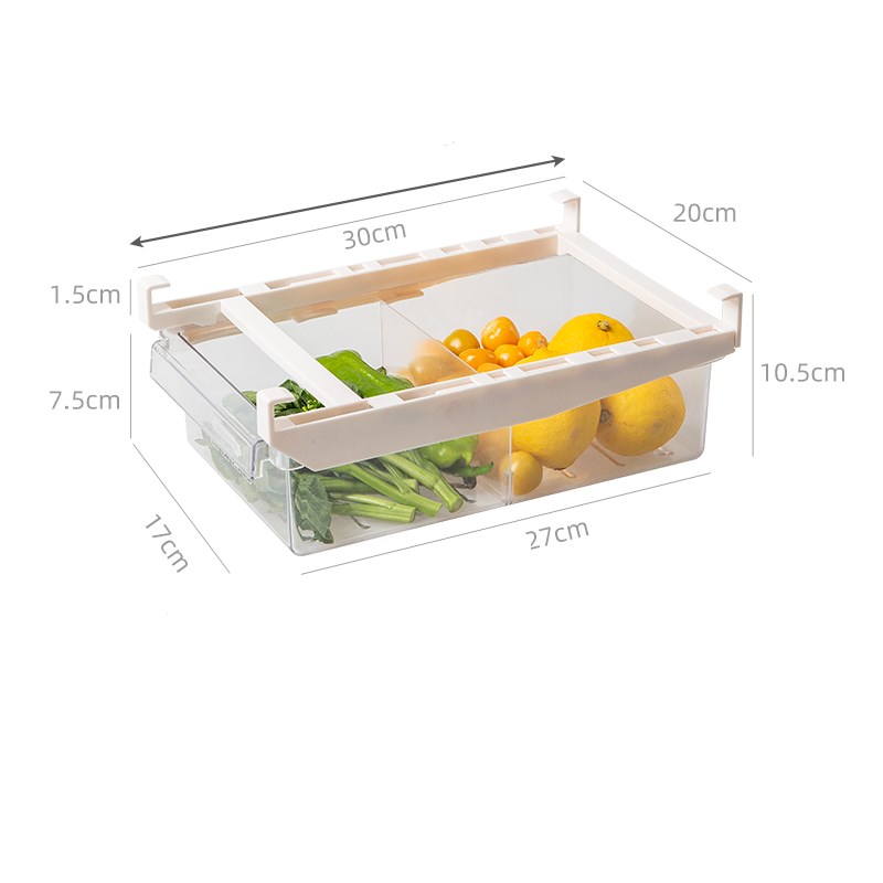 Adjustable Pull-Out Kitchen & Fridge Organizer