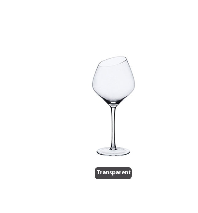 Beveled Crystal Red Wine & Champagne Glass