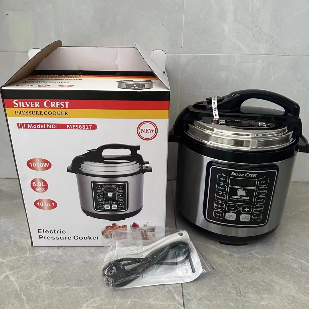 6L Multifunctional Electric Pressure Cooker