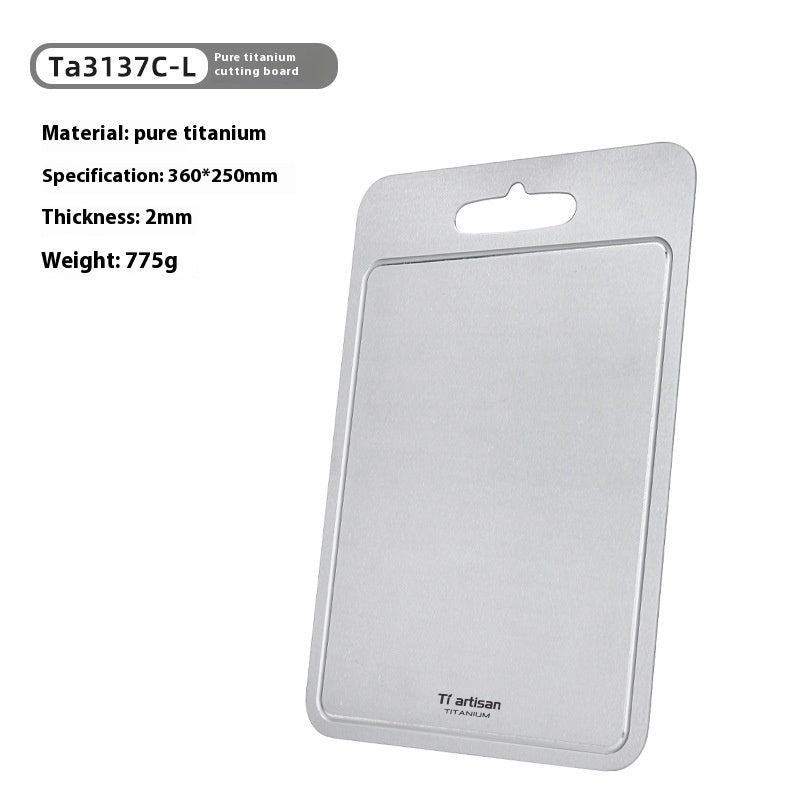 Thickened Titanium Cutting Board with Groove