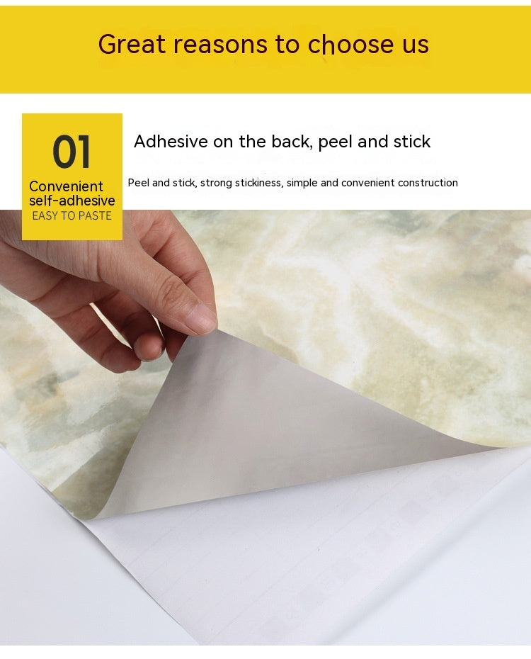Oil-Proof Waterproof Self-Adhesive Kitchen Stickers