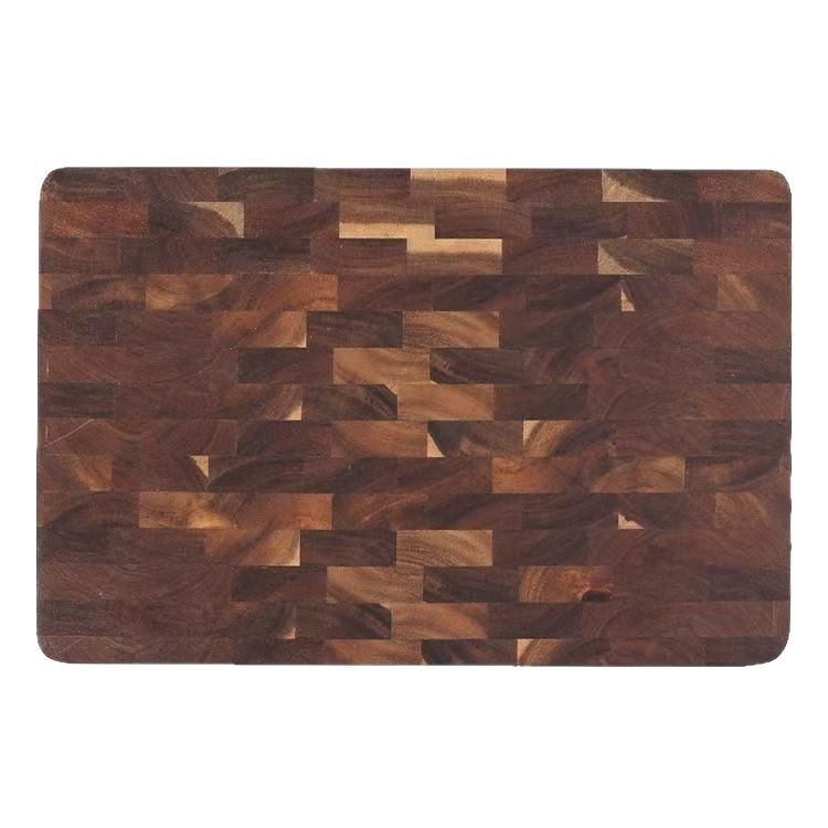 Acacia Wood Grid Solid Cutting Board