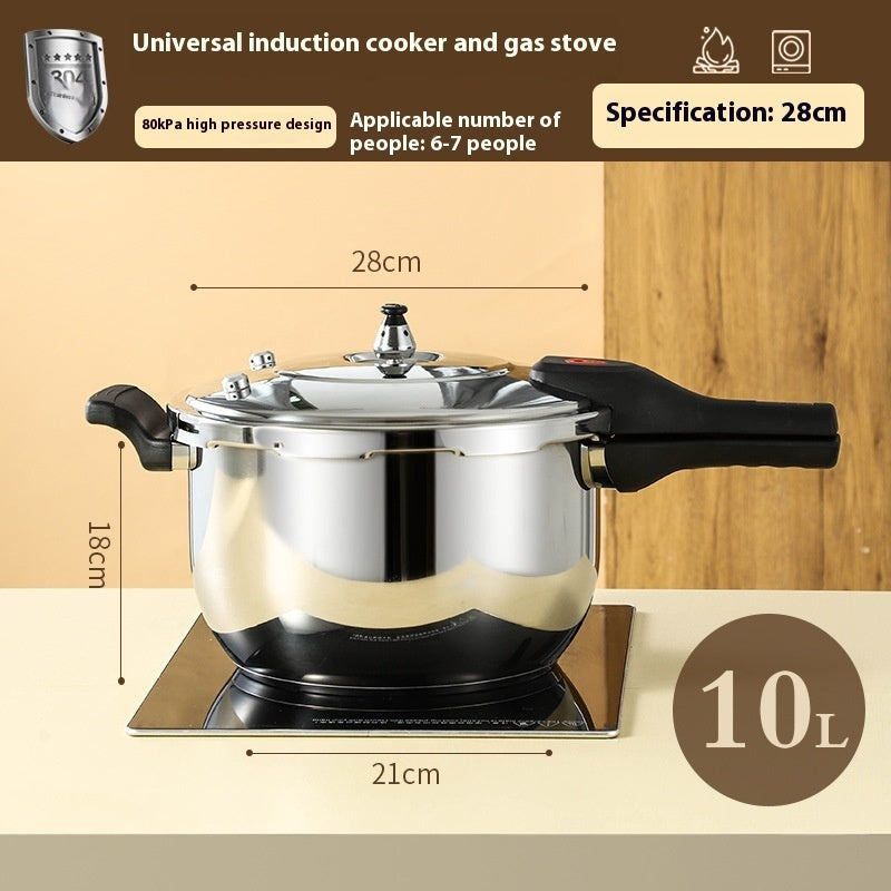 Large Capacity Stainless Steel Pressure Cooker