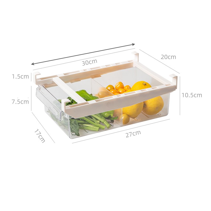 Adjustable Pull-Out Kitchen & Fridge Organizer
