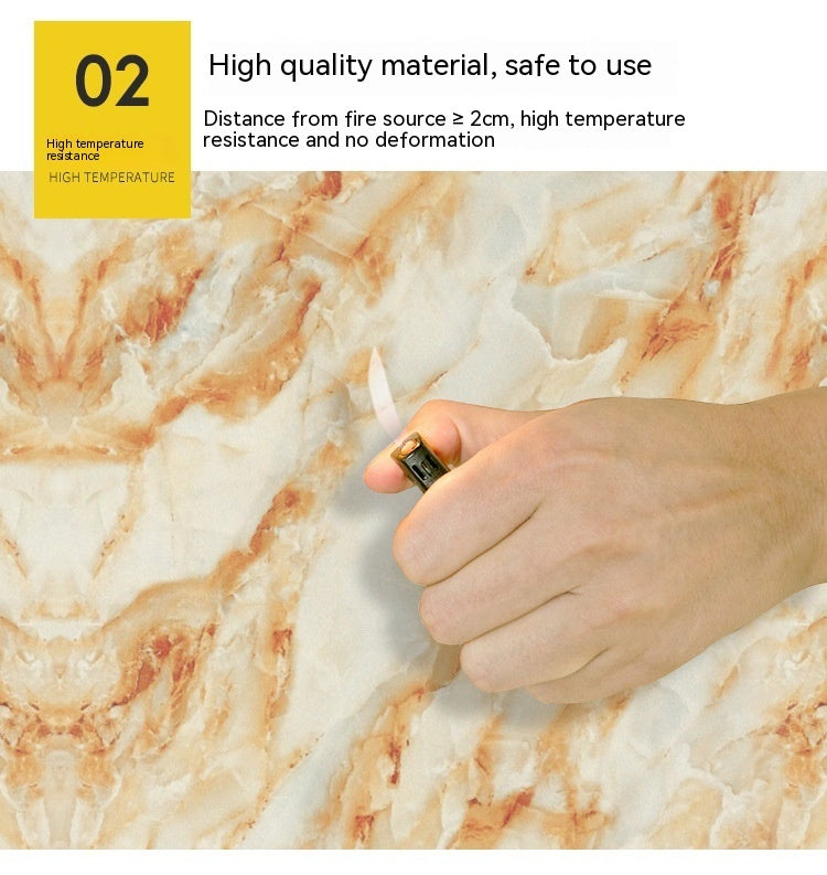 Oil-Proof Waterproof Self-Adhesive Kitchen Stickers
