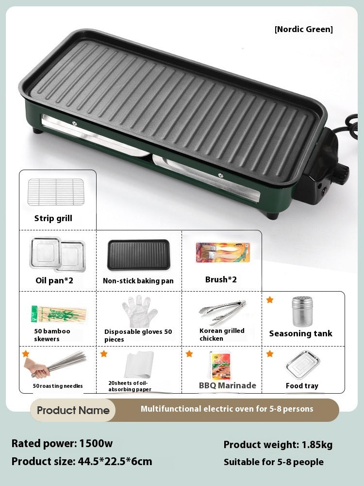 Electric Smoke-Free Indoor BBQ Grill