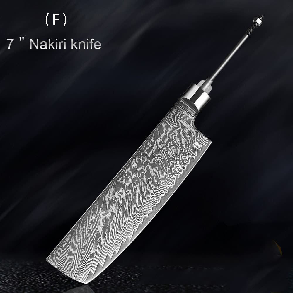 High-Hardness Damascus Kitchen Knife
