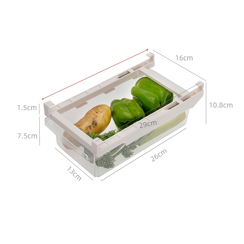 Adjustable Pull-Out Kitchen & Fridge Organizer