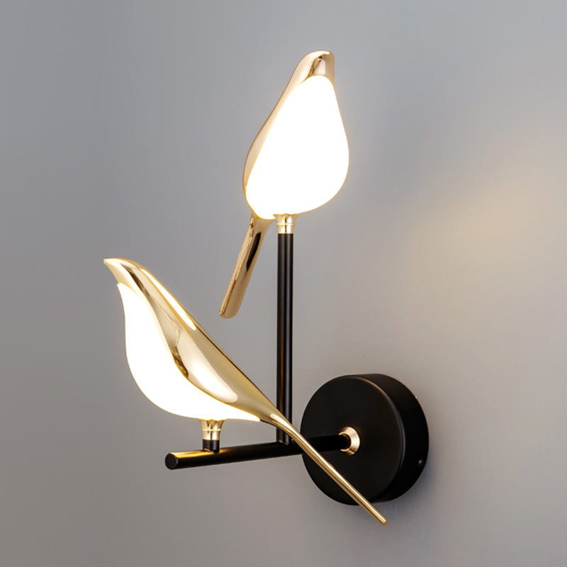 Modern LED Magpie Wall Lamp for Home