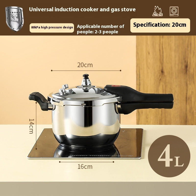 Large Capacity Stainless Steel Pressure Cooker